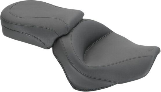 Touring Smooth Vinyl 2-Up Seat - Black