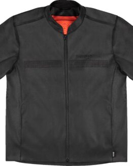 ICON Short Track Jacket Black Men's Large