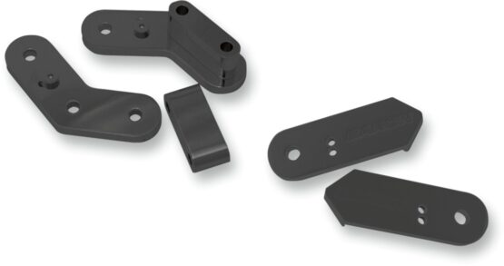 Passenger Floorboard Brackets - Black