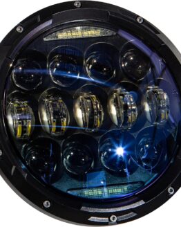 HardDrive LED Headlight 7 Inch 130W Black 10000/5000 Lumens