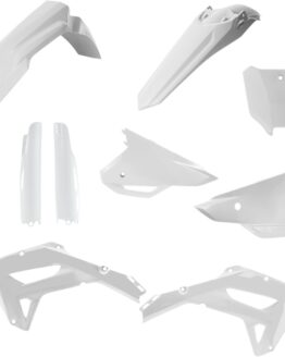 Acerbis Full Plastic Kit White 9pc Fits 21-23 Honda CRF250RX/450RX
