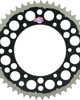Aluminum Rear Sprocket Twinring 49T - Black