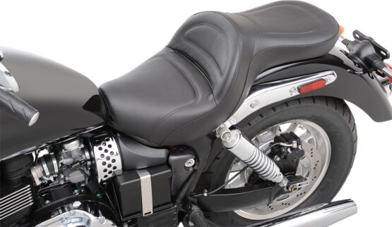 Explorer Stitched 2-Up Seat Black Gel