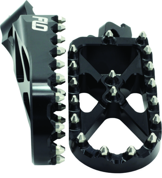 Adventure/Snow Aluminum Footpegs - Black