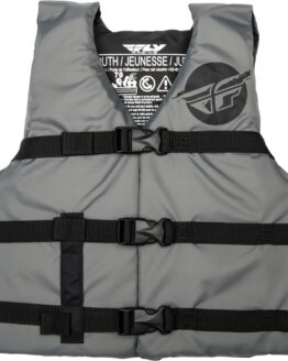 Fly Racing Youth Flotation Vest Grey/Black Unisex