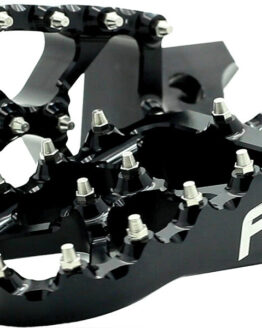 FLO Motorsports Pro Series Foot Pegs Black For Yamaha YZ450F 2023