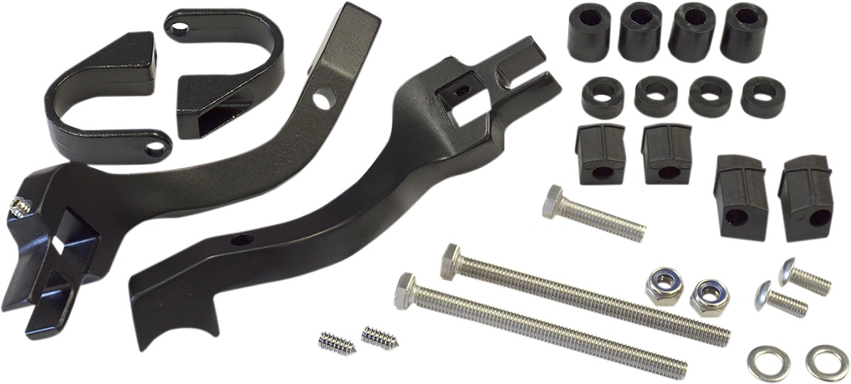 Powermadd Sentinel Handguard Mount Kit Black for Pro Taper Bars - Image 3