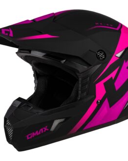 MX-46 Compound Helmet Matte Black/Pink Small