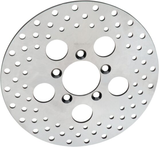 Solid Drilled Front Brake Rotor 254mm