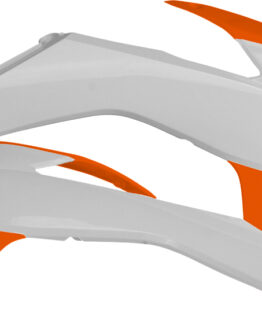 Radiator Shrouds - White/Orange