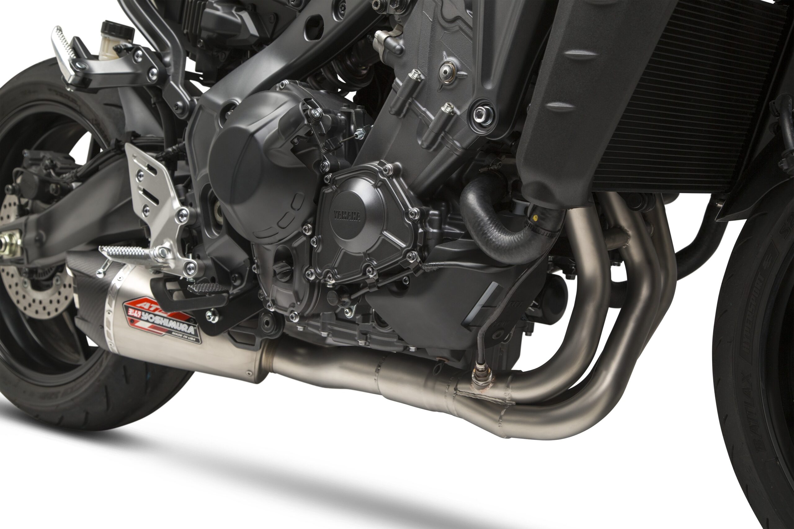Yoshimura AT2 Stainless Full Exhaust For 21-24 Yamaha MT-09 Tracer 9 GT XSR900 - Image 4