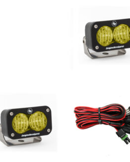 Baja Designs S2 Sport Amber Wide Cornering LED Work Light Pair