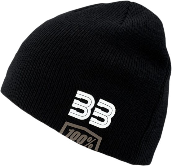 100% Bb33 Skully Beanie Blk - Image 2