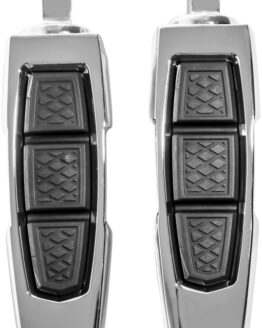 Kuryakyn Enygma Foot Pegs with Adapter Chrome