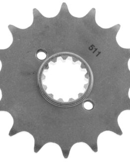 BikeMaster Front Sprocket 520 16T Silver Fits 90-17 Kawasaki KLR650