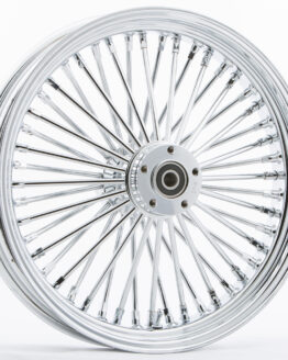 HardDrive 48-Spoke Chrome 16x5.5 Rear Wheel 1in Axle Wide Hub