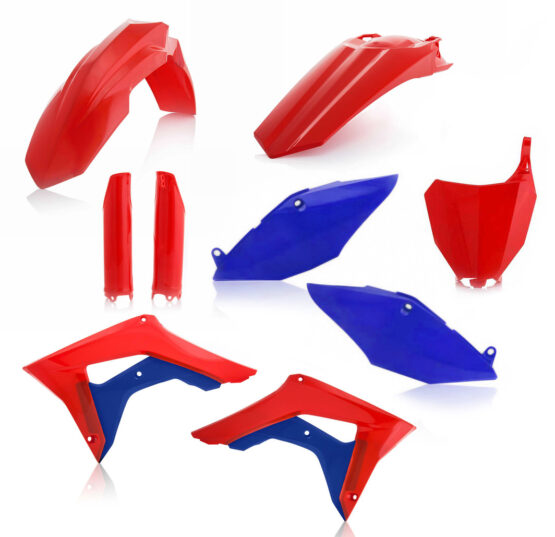 Full Plastic Kit - Red/Blue