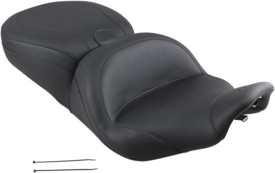 Lowdown Plain Vinyl 2-Up Seat w/Backrest - Image 3