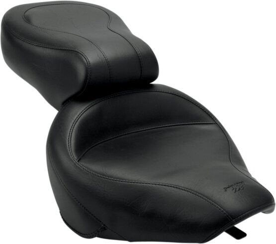 Touring Smooth Vinyl 2-Up Seat - Black