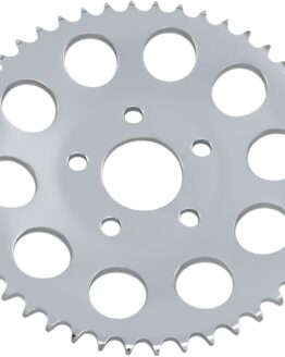 Carbon Steel Rear Sprocket 46T Chrome 0.46" Offset