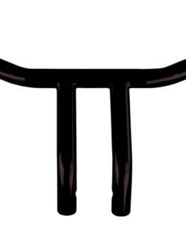 Chubby Drag Bar 5" Low Profile Satin Black by Wild 1 Fits 74-20 HD Dyna Softail