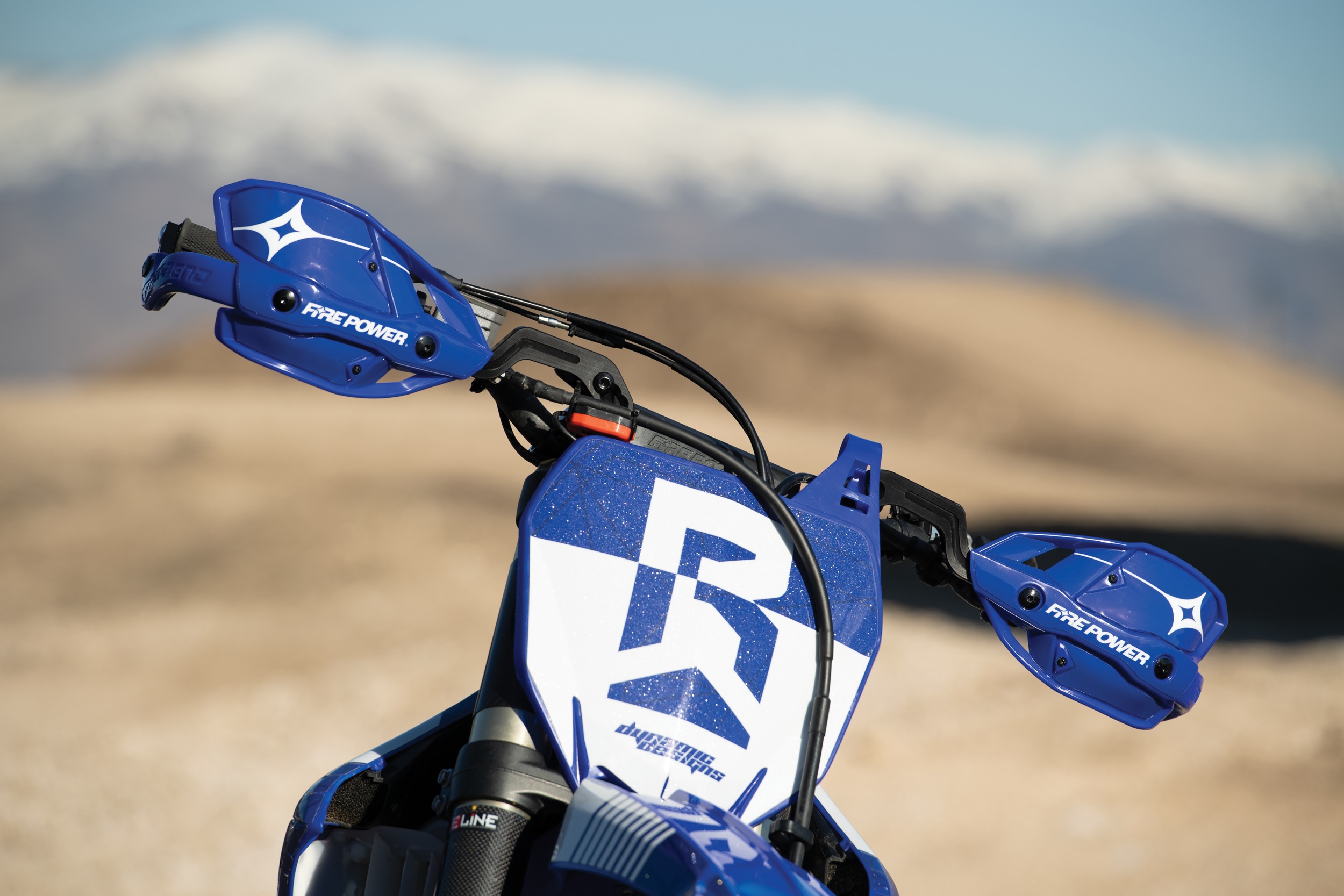 Fire Power 1 1/8 in Closed Handguard Blue - Image 3