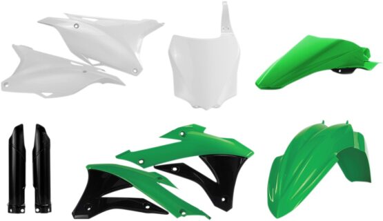 Full Plastic Kit - Green/Black/White Original 2016