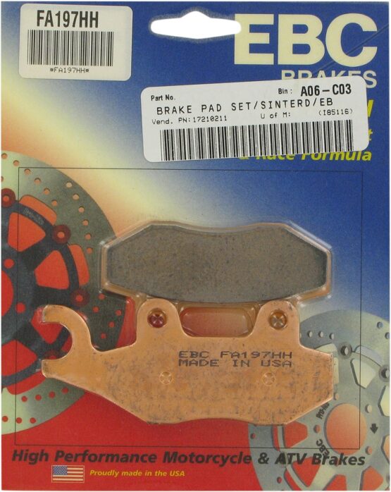 Sintered Double-H Brake Pads - Image 2