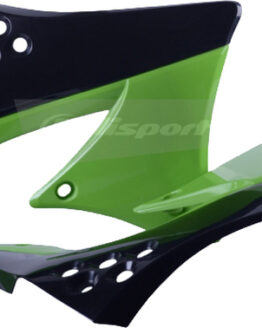 Radiator Shrouds - Black/Green