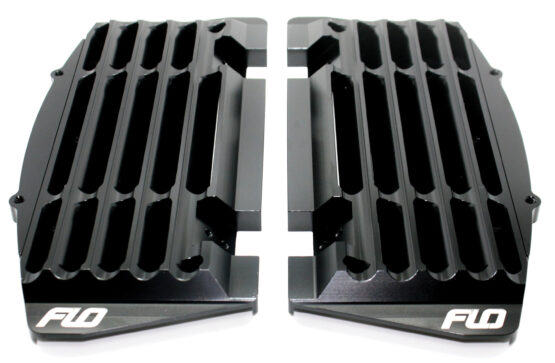 High Flow Radiator Guards - Black