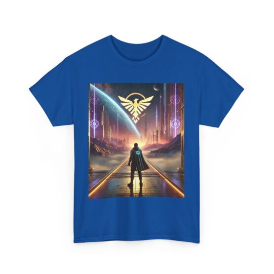 Galactic Vision Unisex Heavy Cotton Tee - Space Adventure Design - Image 31