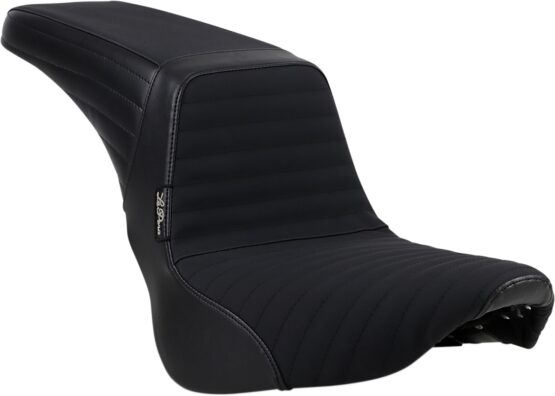 Kickflip Pleated Gripp Tape Vinyl 2-Up Seat - Black