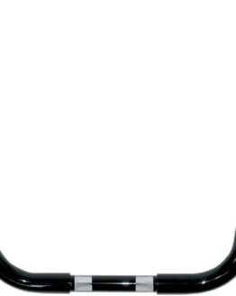 Drag Specialties 1-1/4 in Buffalo Touring Handlebar Black For Harley Touring