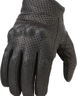 Z1R 270 Perforated Gloves Black Men's Medium Short Cuff