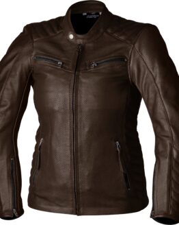 RST Ladies Roadster Air CE Jacket Brown Leather 3XL