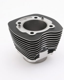 HardDrive TC103 Twin Cam Cylinder 3.875in Black Machined Fins
