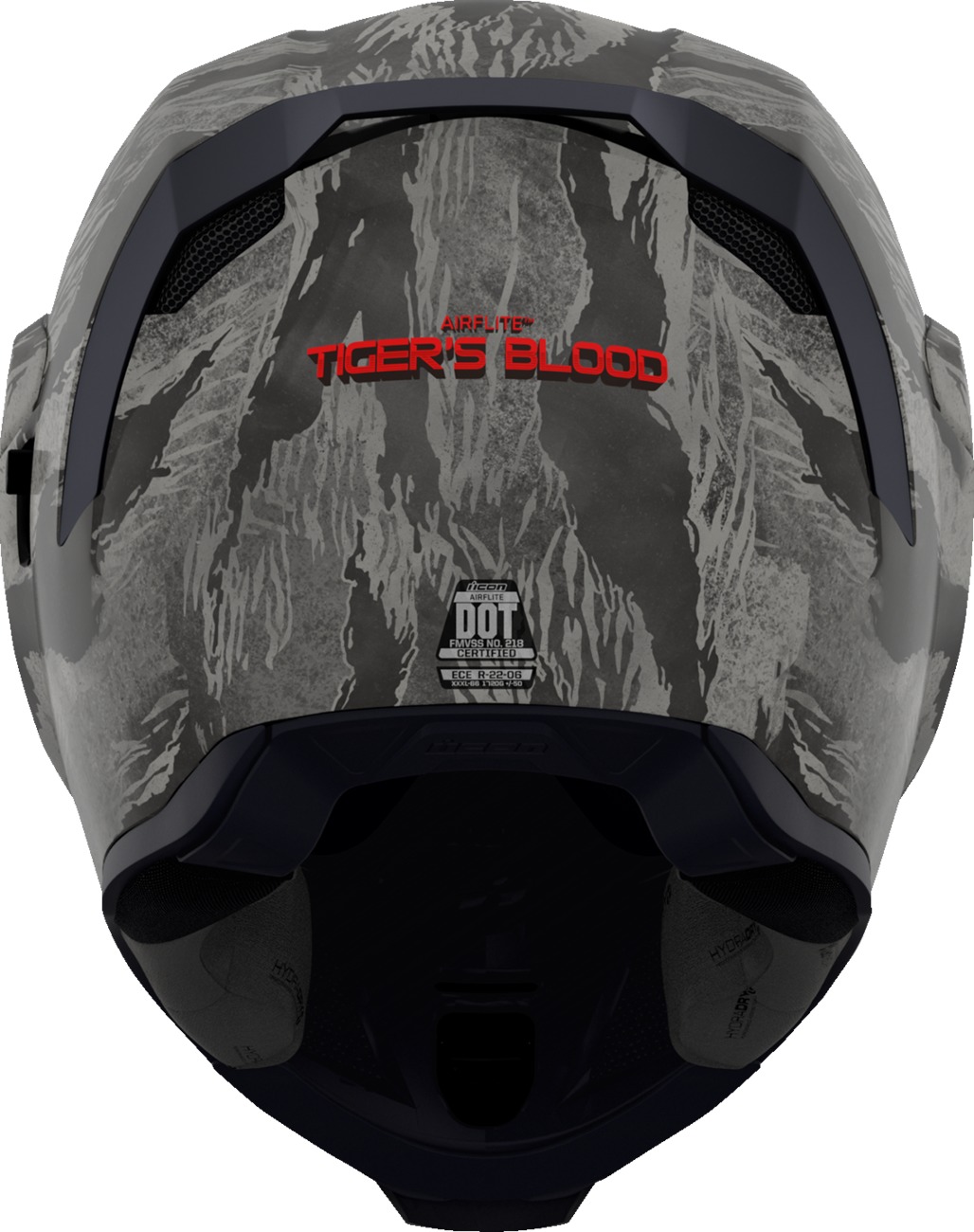ICON Airflite Tigersblood MIPS Full Face Helmet 3XL Gray - Image 3