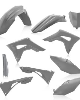 Acerbis Full Plastic Kit Gray Fits 2019-2020 Honda CRF250R/450R