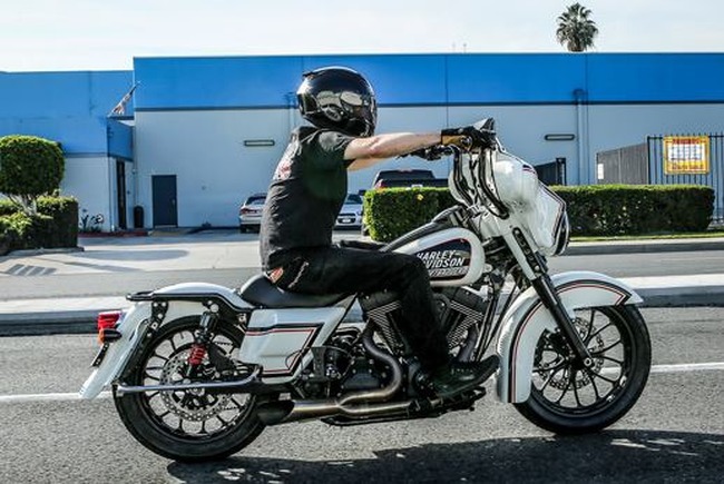 Burly Brand Stiletto Shocks 13in Heavy Duty Black For Harley Touring - Image 3