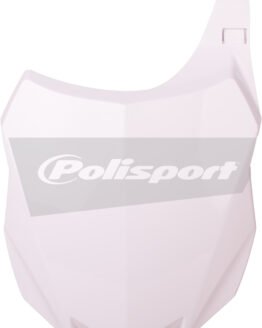 Front Number Plate - White