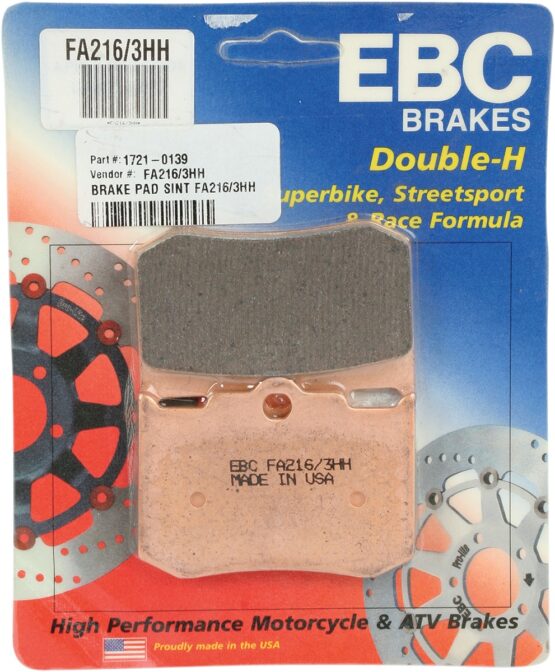 Sintered Double-H Brake Pads - Image 2