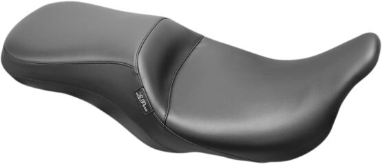 Outcast Smooth Vinyl 2-Up Seat - Black