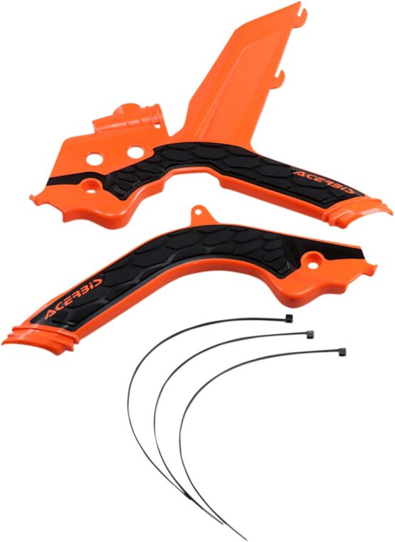 X-Grip Frame Guards Orange/Black