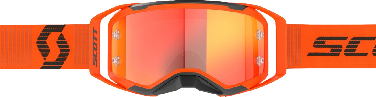 Scott Prospect 2.0 Goggle Orange/Black Orange Chrome Lens Adult - Image 3