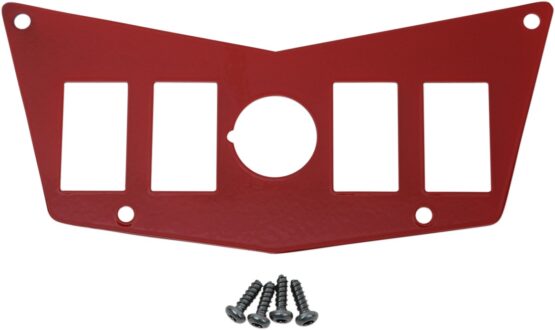 Dashplate 4Switch,12V Red