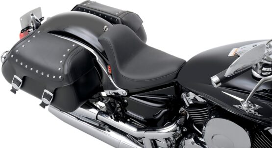 Smooth Vinyl Solo Seat Black Low Profile