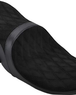 Low-Profile Suede Dbl-Diamond Leather 2-Up Seat