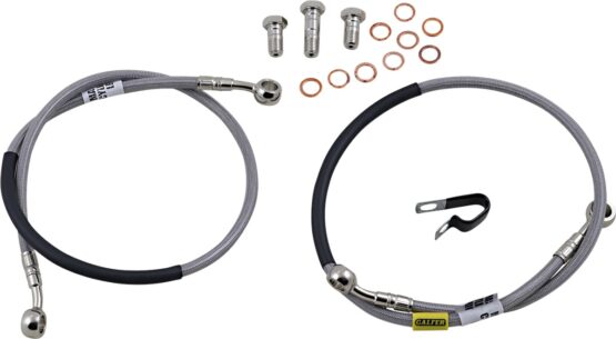 Stainless Steel Front 2-Lines Brake Line Kit