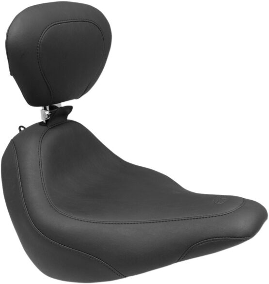 Tripper Smooth  Wide Solo Seat w/Backrest