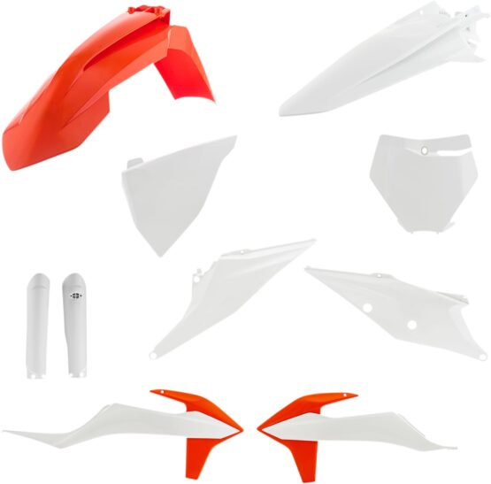 Full Plastic Kit - White/Orange Original 2021